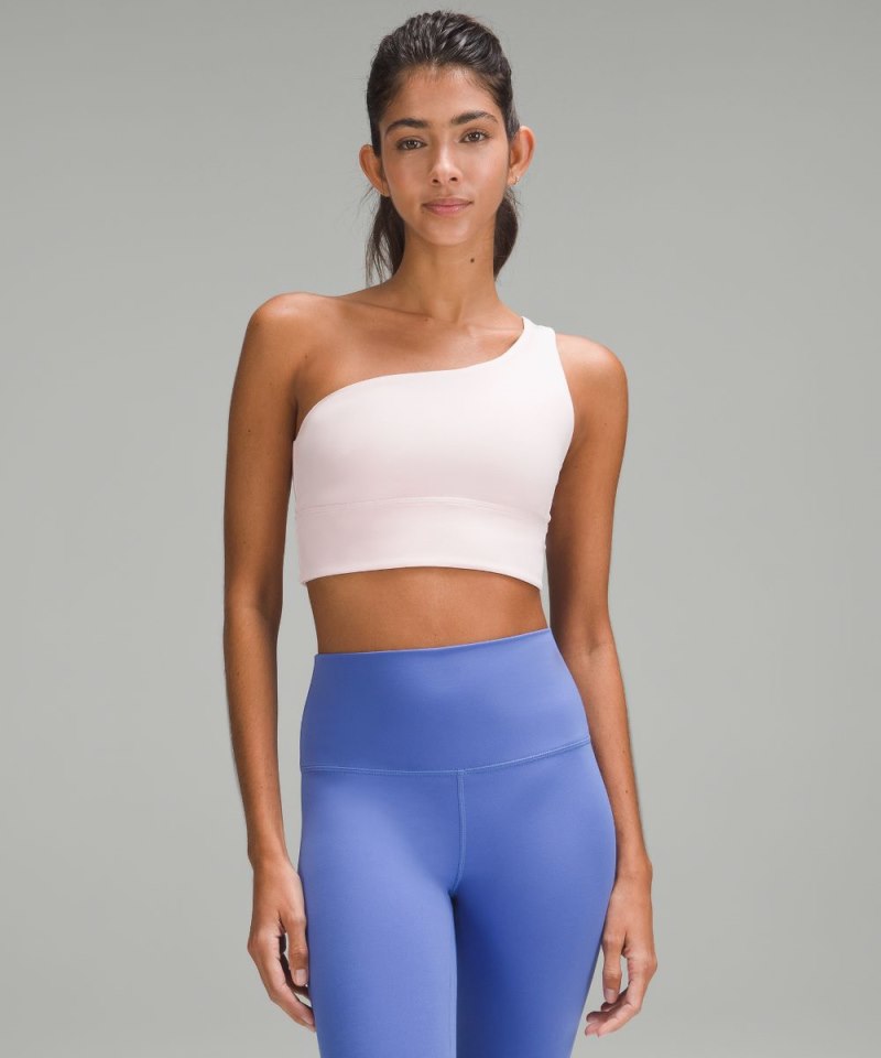 Lululemon Align™ Asymmetrical Bra *Light Support, A / B Cup Flush Pink Online Outlet Sale