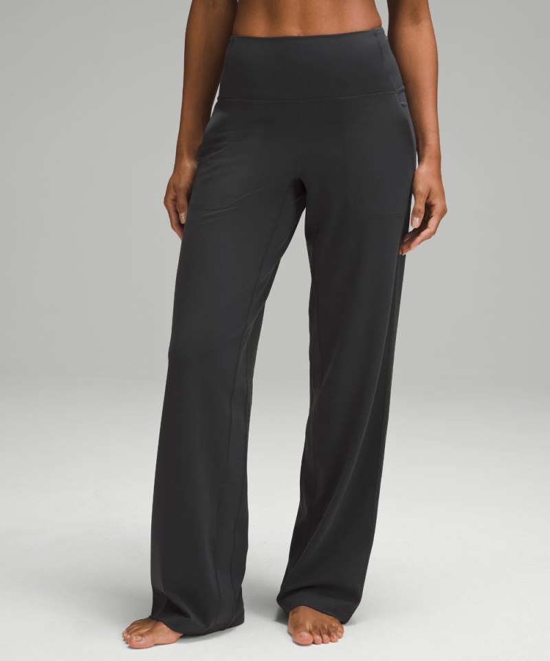 Lululemon Align™ High-Rise Wide-Leg Pant *Regular Graphite Grey Online Outlet Sale