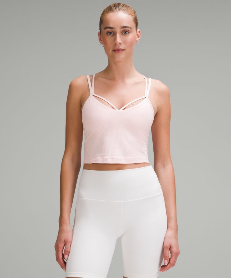 Lululemon Align™ Strappy Ribbed Tank Top Strawberry Milkshake Online Outlet Sale