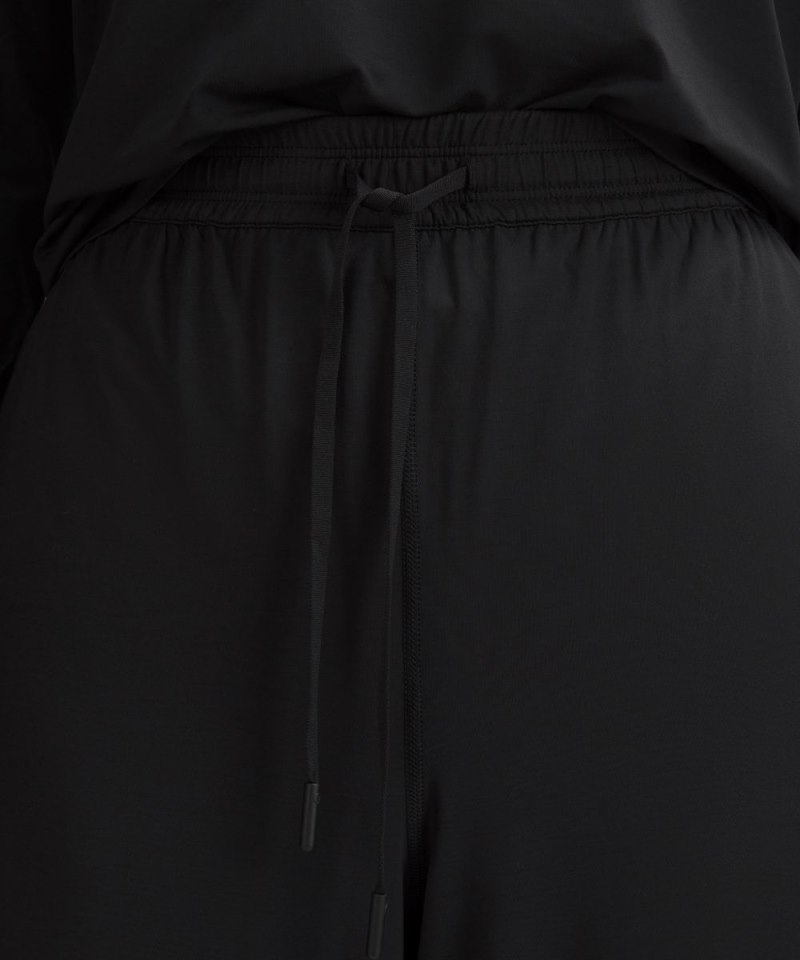 Lululemon Modal High-Rise Wide-Leg Lounge Pant Black Online Outlet Sale