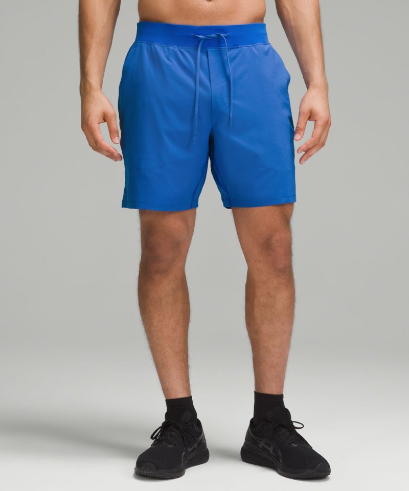 Lululemon T.H.E. Linerless Short 7" Blazer Blue Tone Online Outlet Sale
