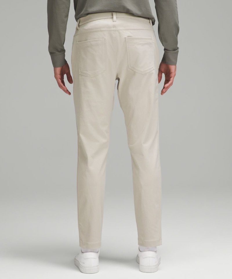 Lululemon ABC Slim-Fit 5 Pocket Pant 34"L *Warpstreme Raw Linen Online Outlet Sale