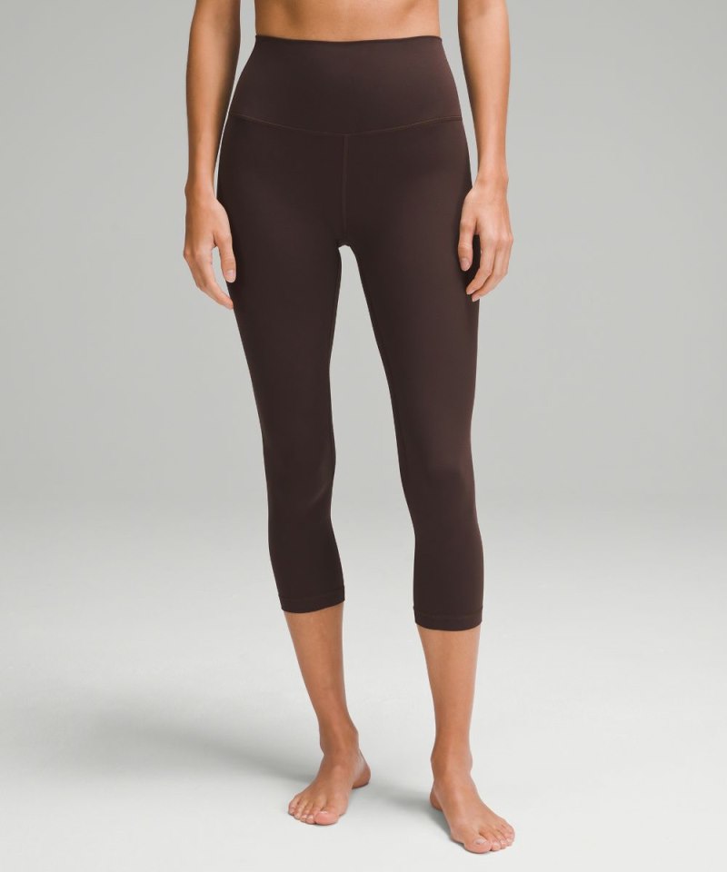 Lululemon Align™ High-Rise Crop 21" Espresso (not available) Online Outlet Sale