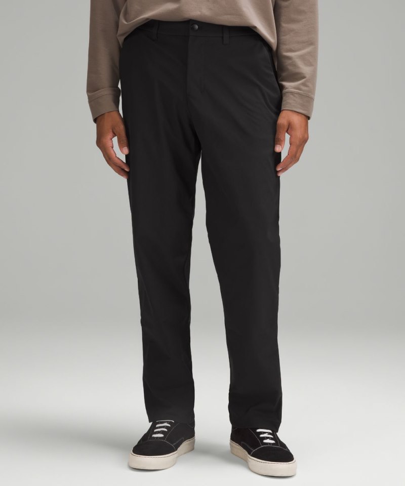 Lululemon ABC Relaxed-Fit Trouser 32"L *Warpstreme Black Online Outlet Sale