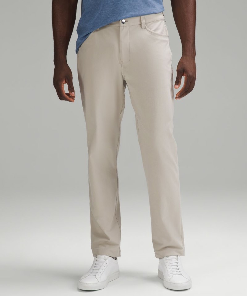 Lululemon ABC Classic-Fit 5 Pocket Pant 34"L *Warpstreme Raw Linen Online Outlet Sale
