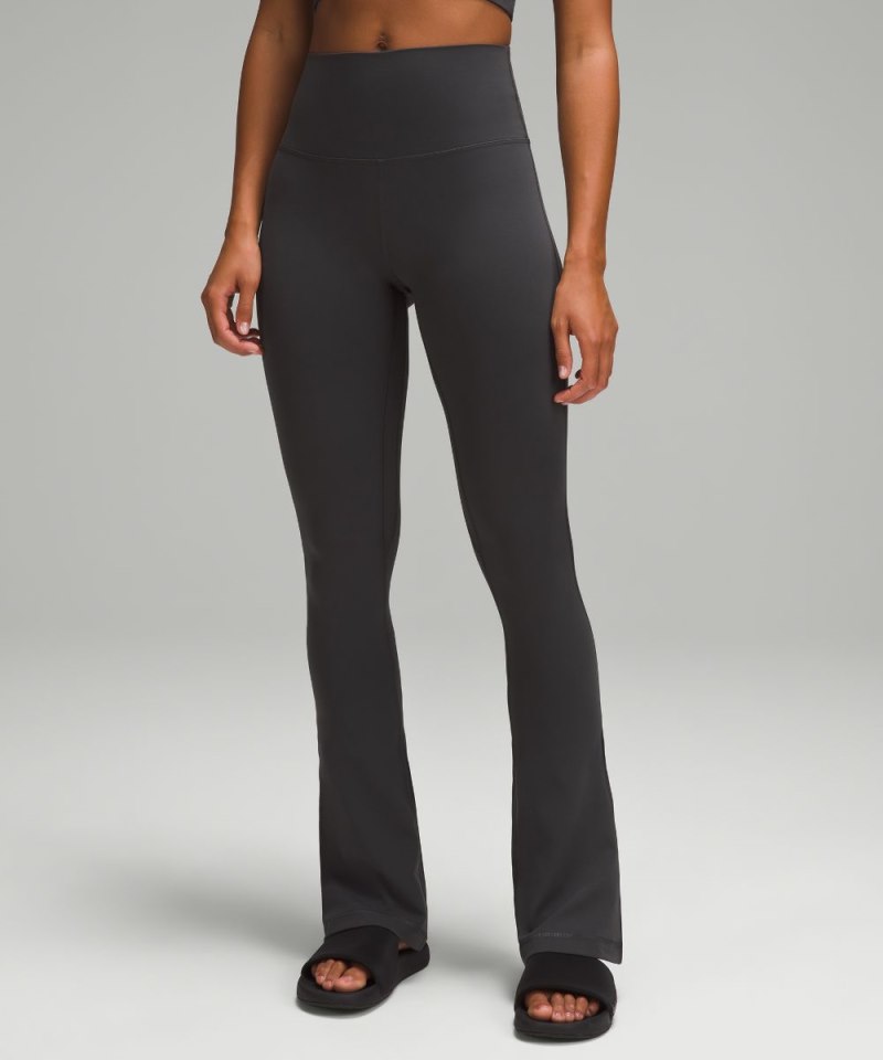 Lululemon Align™ High-Rise Mini-Flare Pant *Regular Graphite Grey Online Outlet Sale