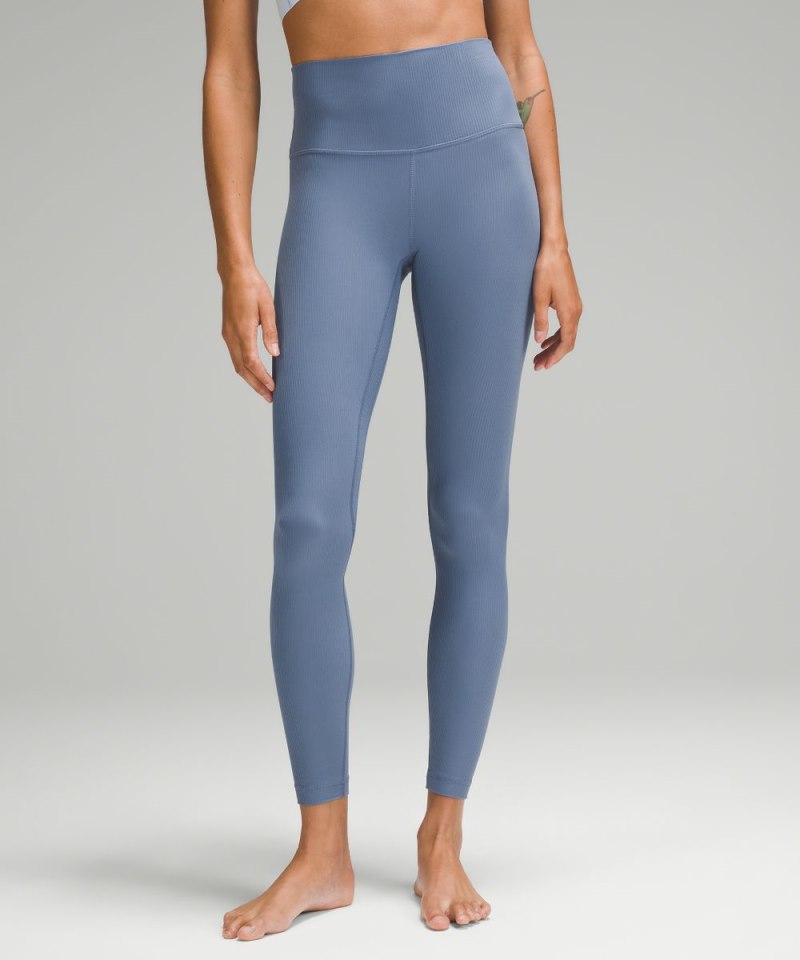 Lululemon Align™ High-Rise Ribbed Pant 28" Oasis Blue Online Outlet Sale
