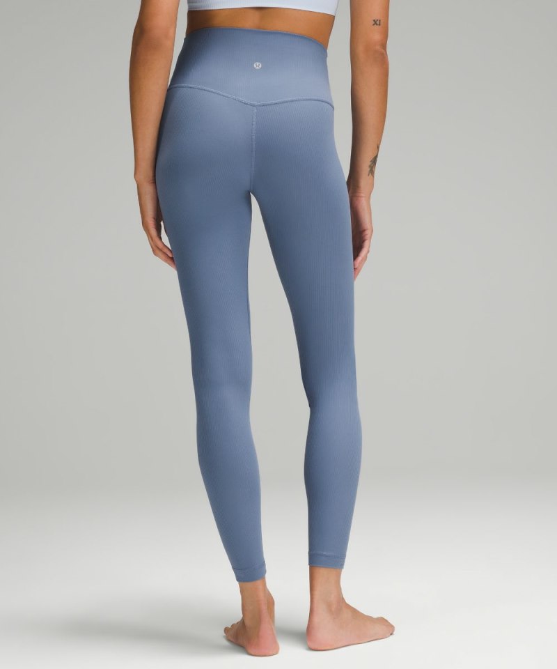 Lululemon Align™ High-Rise Ribbed Pant 28" Oasis Blue Online Outlet Sale