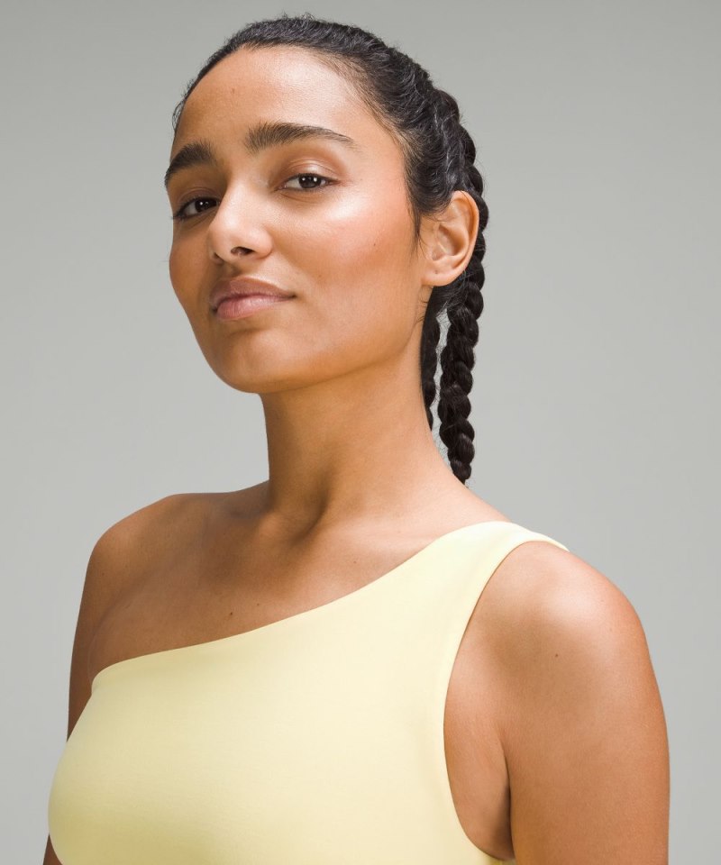 Lululemon Align™ Asymmetrical Bra Light Support, A / B Cup *Pride Swirl Yellow Online Outlet Sale