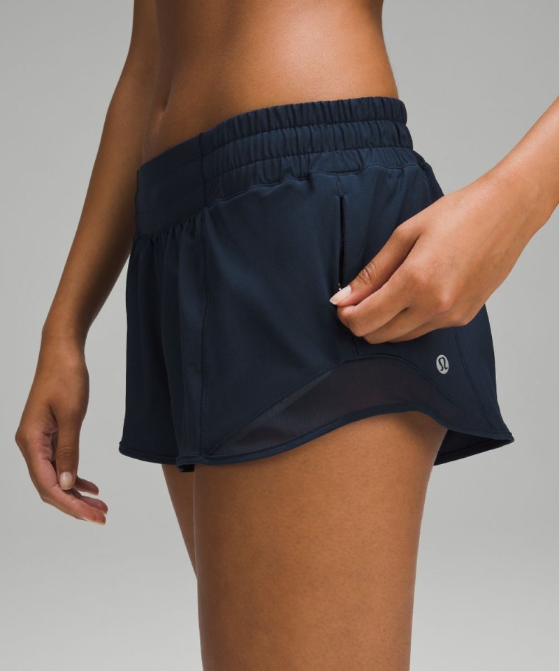 Lululemon Hotty Hot Low-Rise Lined Short 2.5" True Navy Online Outlet Sale