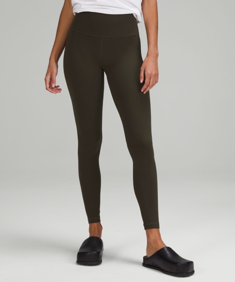 Lululemon Align™ High-Rise Pant 28" Dark Olive Online Outlet Sale