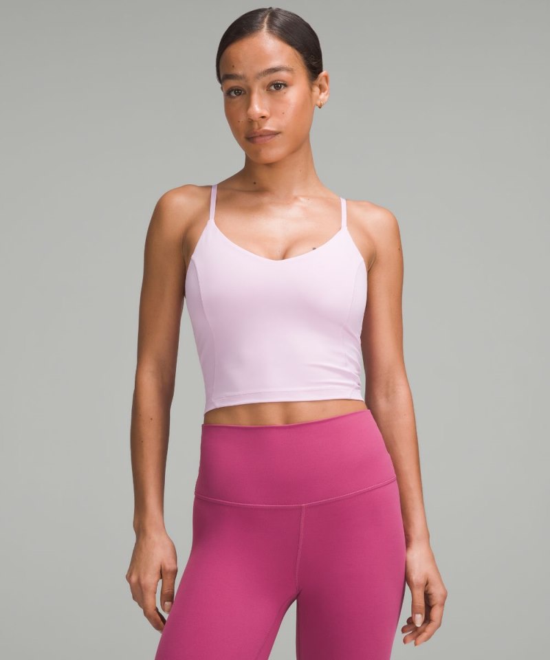 Lululemon Align™ Cropped Cami Tank Top *C / D Cup Vitapink Online Outlet Sale