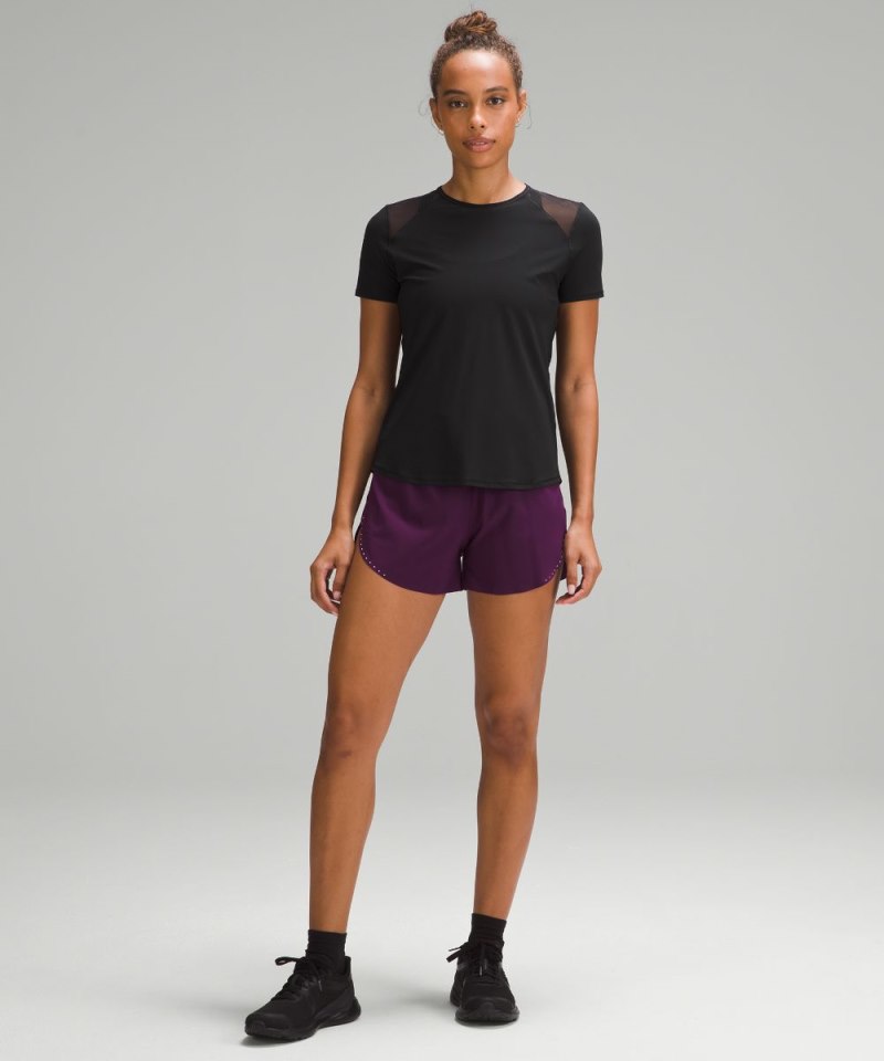 Lululemon Sculpt Short-Sleeve Shirt Black Online Outlet Sale