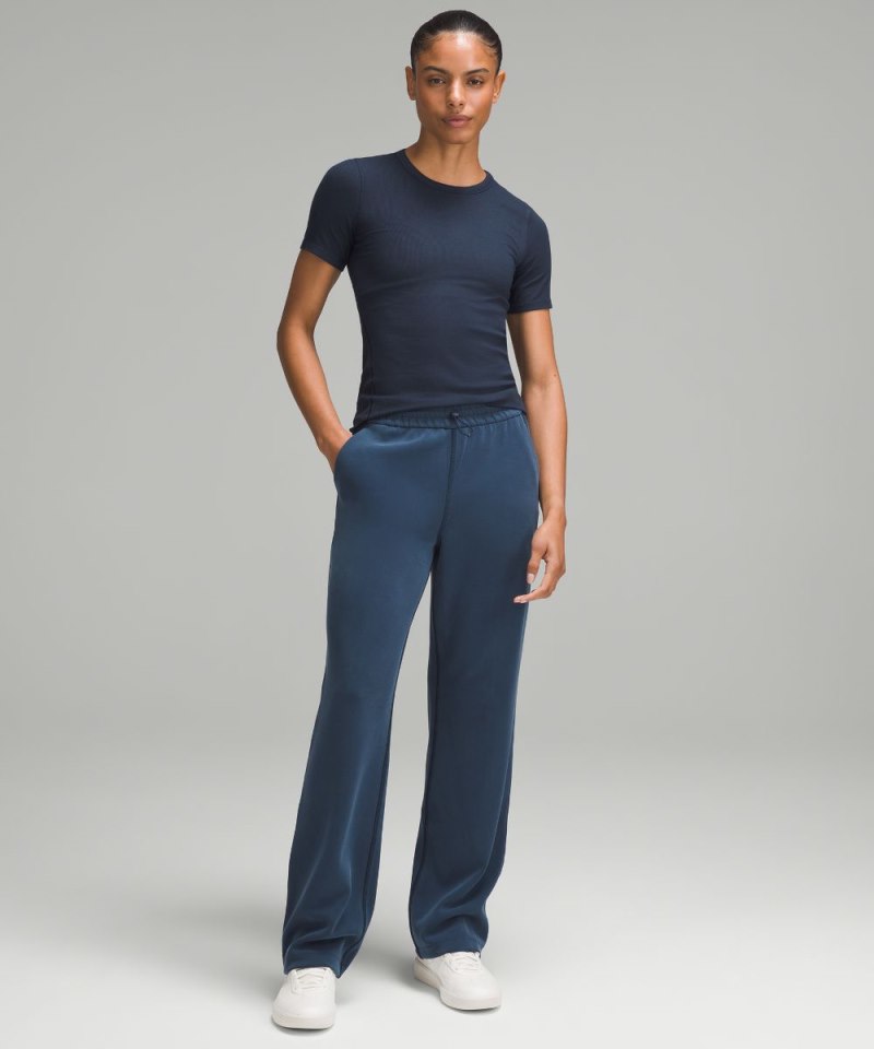 Lululemon Hold Tight Short-Sleeve Shirt True Navy Online Outlet Sale