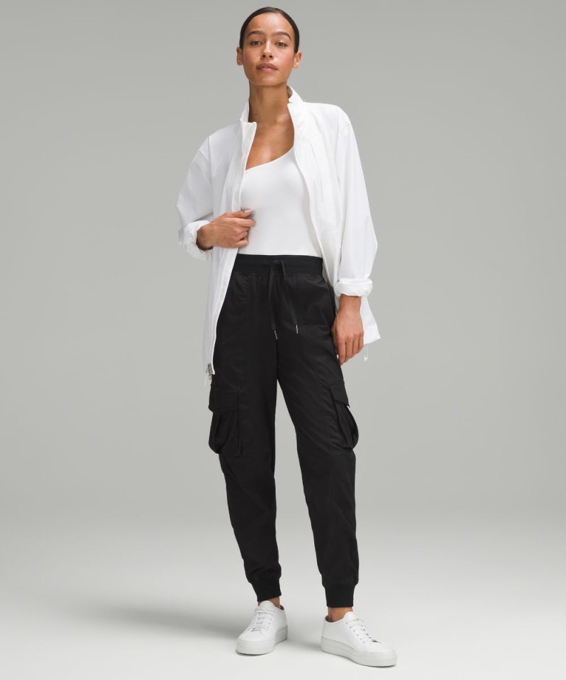Lululemon Dance Studio Relaxed-Fit Mid-Rise Cargo Jogger Black Online Outlet Sale
