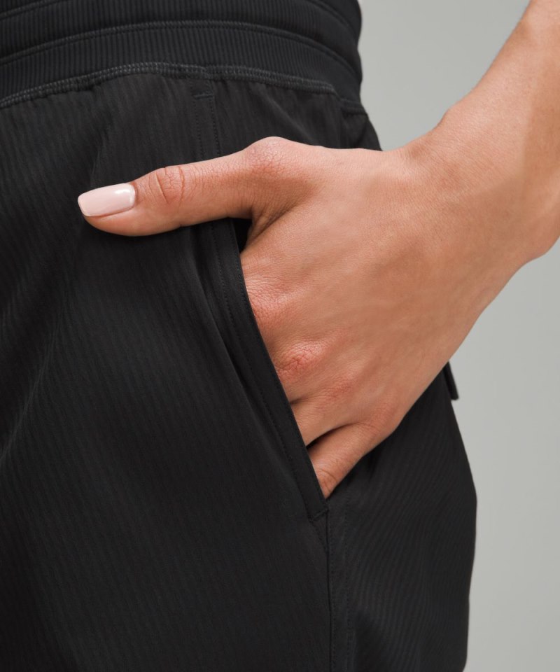 Lululemon Dance Studio Relaxed-Fit Mid-Rise Cargo Jogger Black Online Outlet Sale
