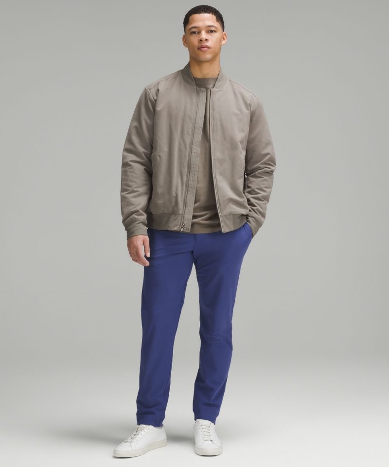 Lululemon ABC Slim-Fit Trouser 37"L *Warpstreme Gatsby Blue Online Outlet Sale