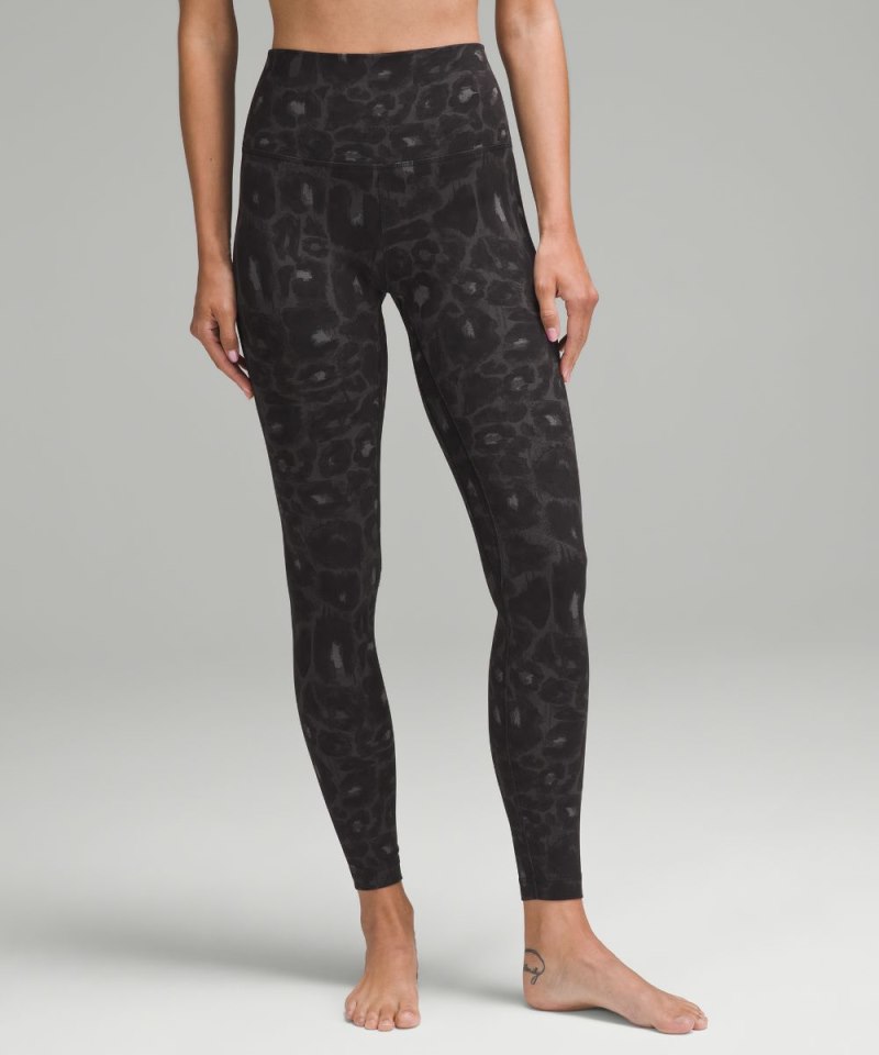 Lululemon Align™ High-Rise Pant 28" Spray Leopard Black Multi (not available) Online Outlet Sale