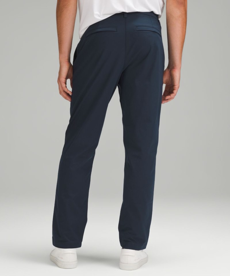 Lululemon ABC Relaxed-Fit Trouser 34"L *Warpstreme True Navy Online Outlet Sale