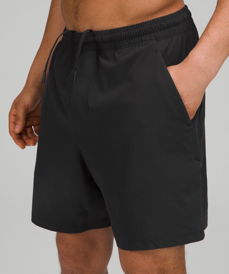 Lululemon Pace Breaker Linerless Short 7" *2022 Version Black Online Outlet Sale