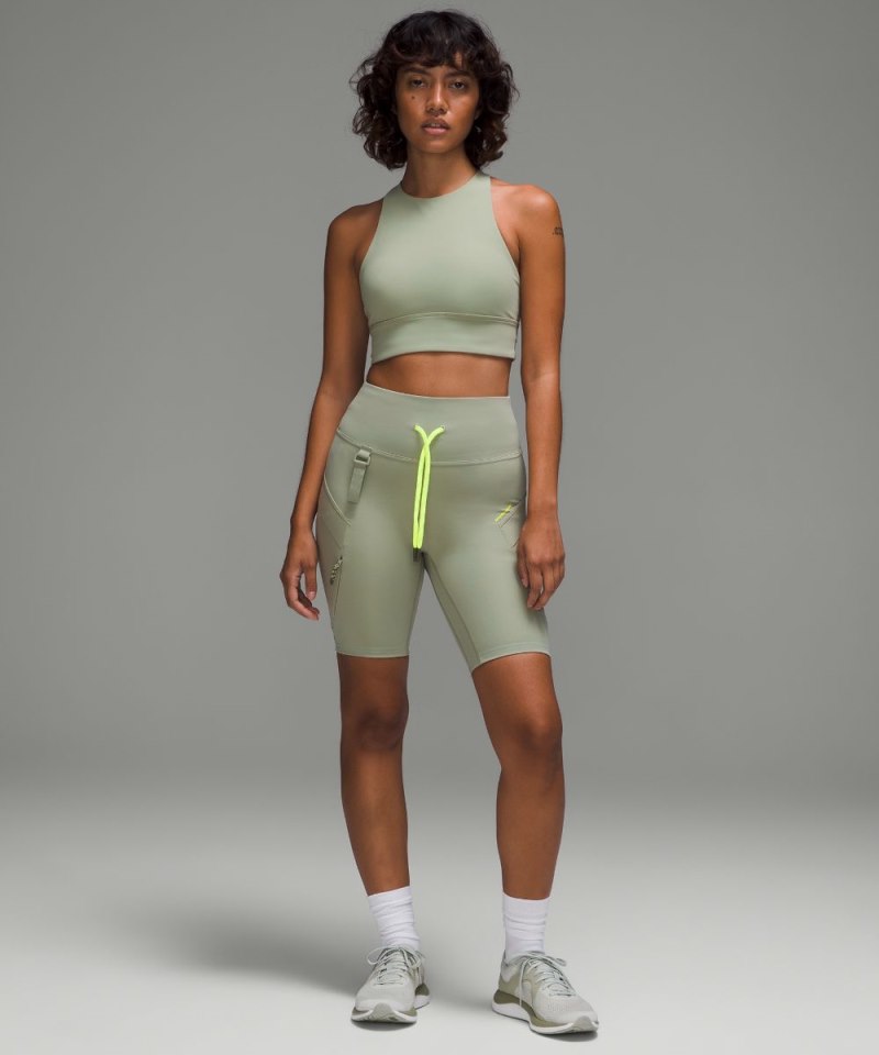 Lululemon Cargo Super-High-Rise Hiking Short 8" Laurel Green (not available) Online Outlet Sale