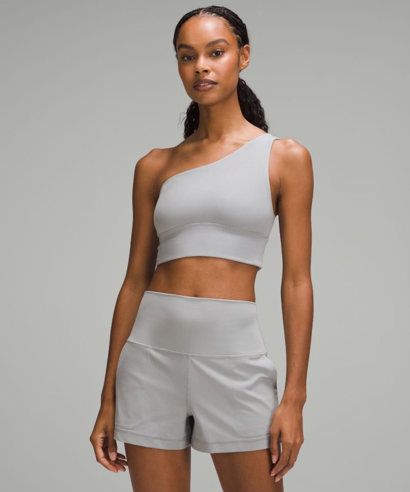 Lululemon Align™ Asymmetrical Bra *Light Support, A / B Cup Rhino Grey Online Outlet Sale