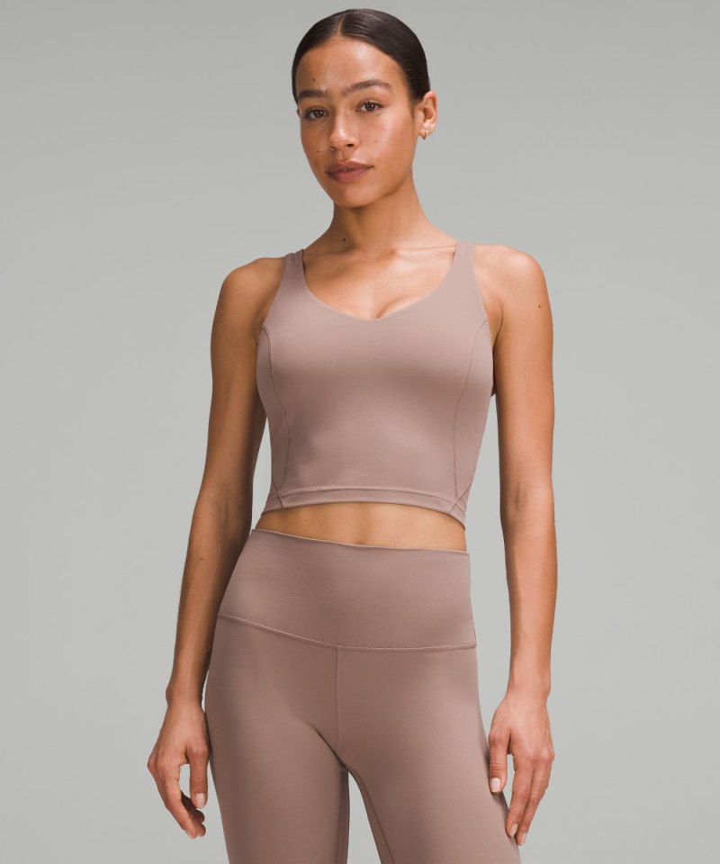 Lululemon Align™ Tank Top *Light Support, C / D Cup Taupetastic Online Outlet Sale