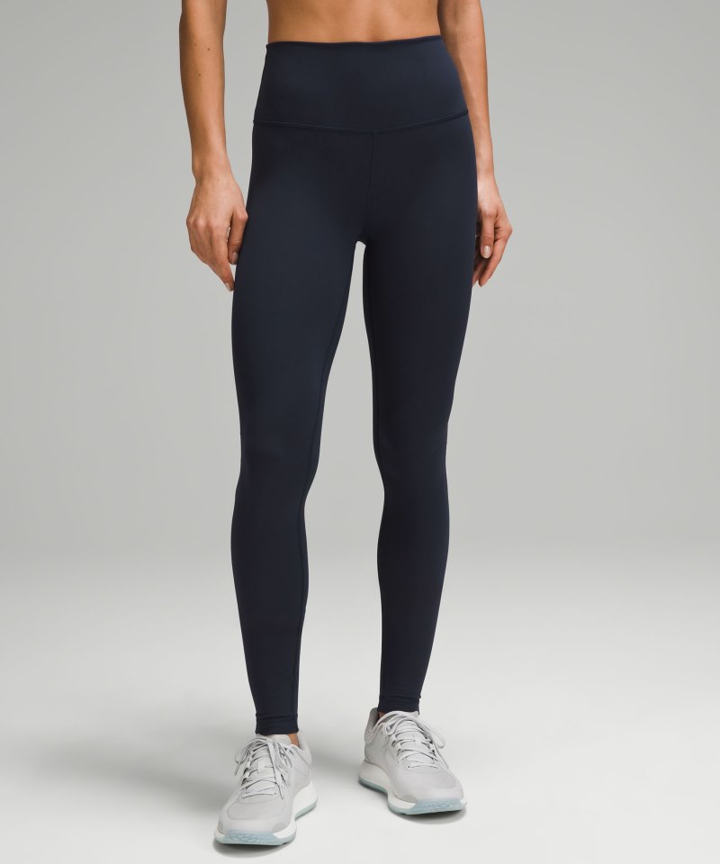 Lululemon Wunder Train High-Rise Tight 31" True Navy Online Outlet Sale
