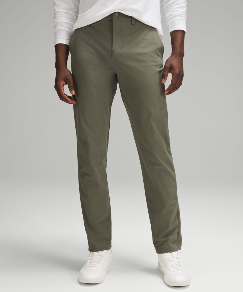 Lululemon ABC Classic-Fit Trouser 34"L *Warpstreme Army Green Online Outlet Sale