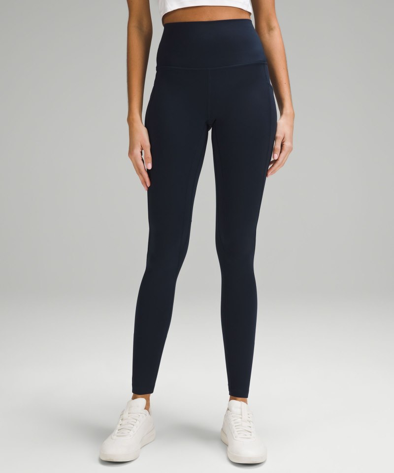 Lululemon Align™ High-Rise Pant with Pockets 31" True Navy Online Outlet Sale