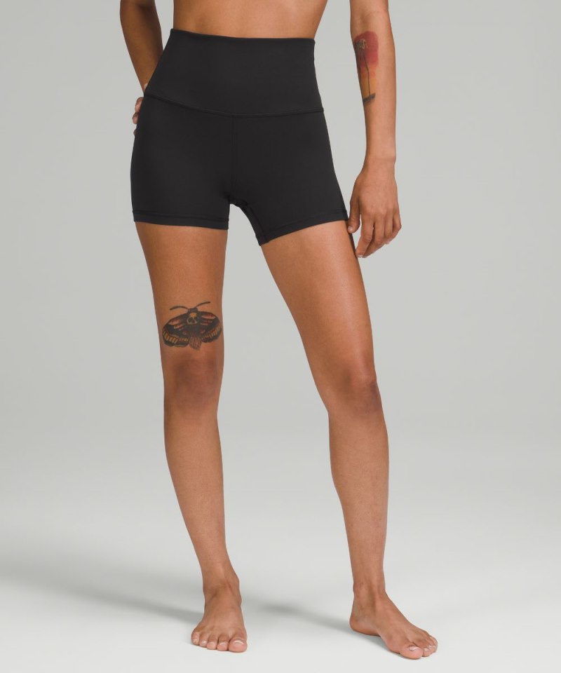 Lululemon Align™ High-Rise Short 4" Black Online Outlet Sale