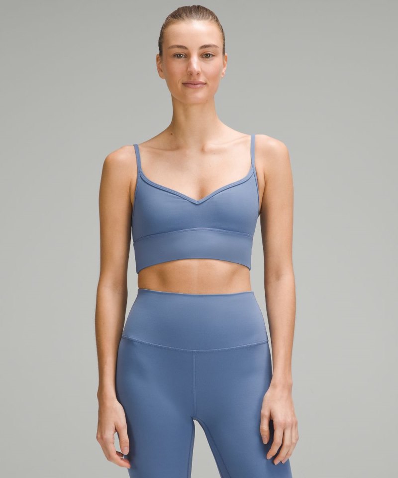 Lululemon Align™ Sweetheart Bra *Light Support, A / B Cup Oasis Blue Online Outlet Sale