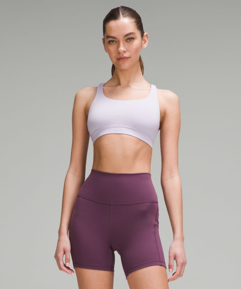 Lululemon Energy Bra *Medium Support, B–D Cups Lilac Ether Online Outlet Sale