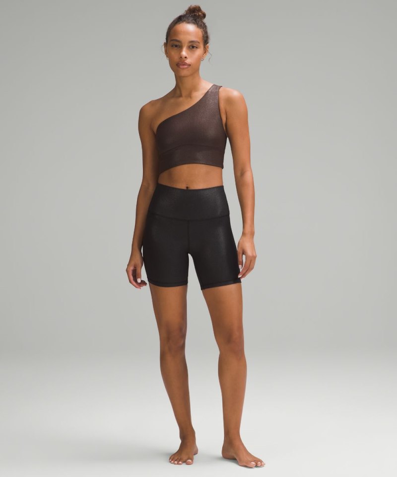 Lululemon Align™ Asymmetrical Ribbed Bra *Light Support A / B Cup Shine Espresso (not available) Online Outlet Sale
