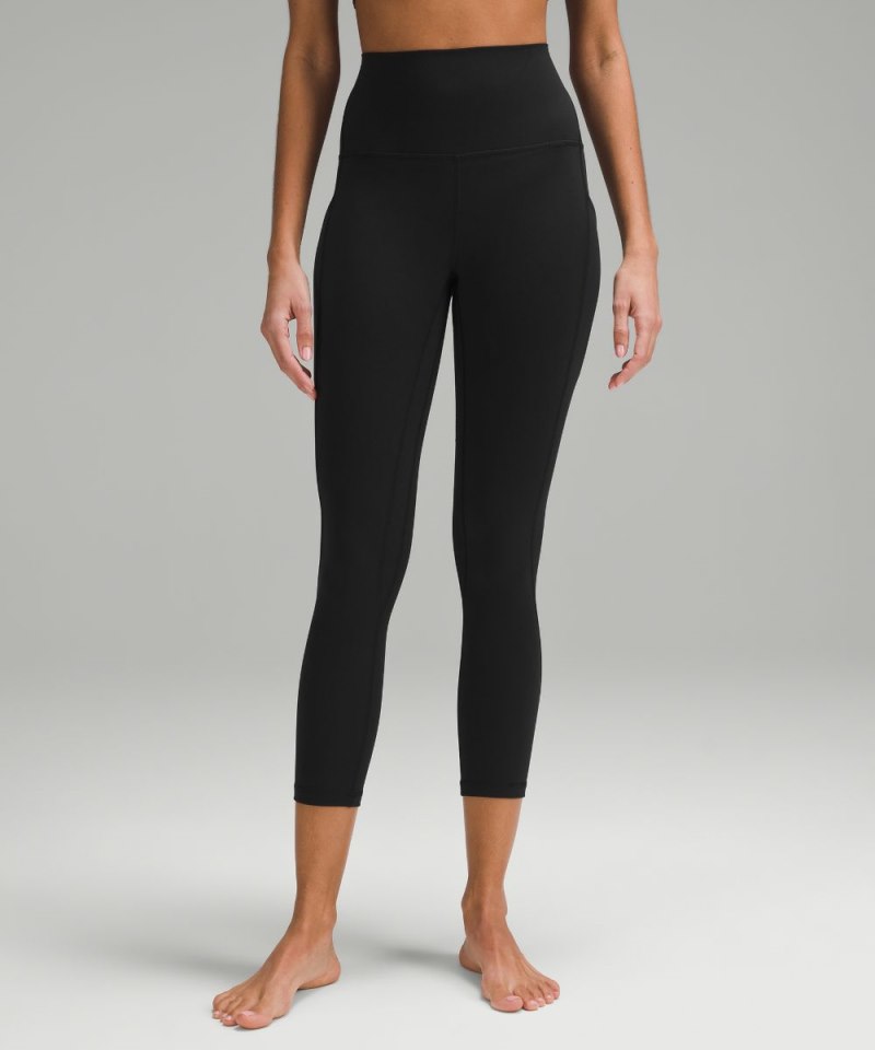 Lululemon Align™ High-Rise Crop with Pockets 23" Black Online Outlet Sale