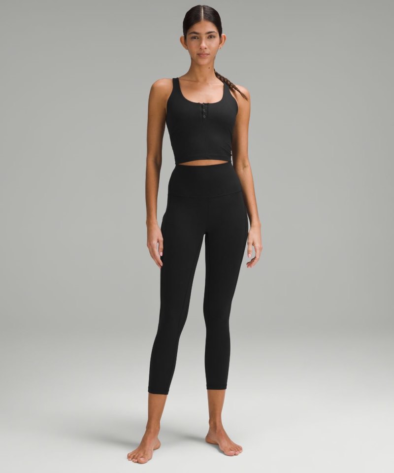 Lululemon Align™ High-Rise Crop with Pockets 23" Black Online Outlet Sale