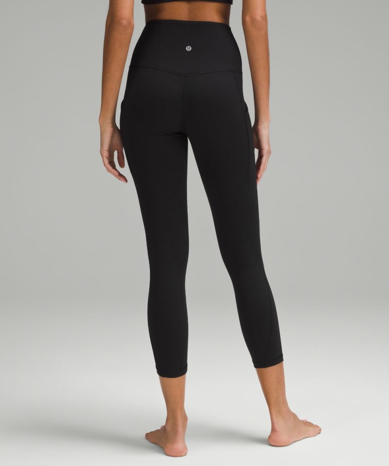 Lululemon Align™ High-Rise Crop with Pockets 23" Black Online Outlet Sale
