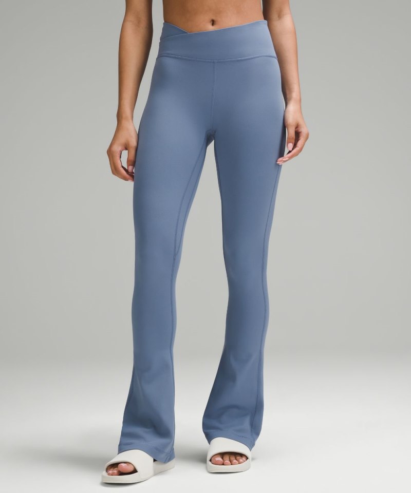 Lululemon Align™ Asymmetrical-Waist Mini-Flared Pant 32" Oasis Blue Online Outlet Sale