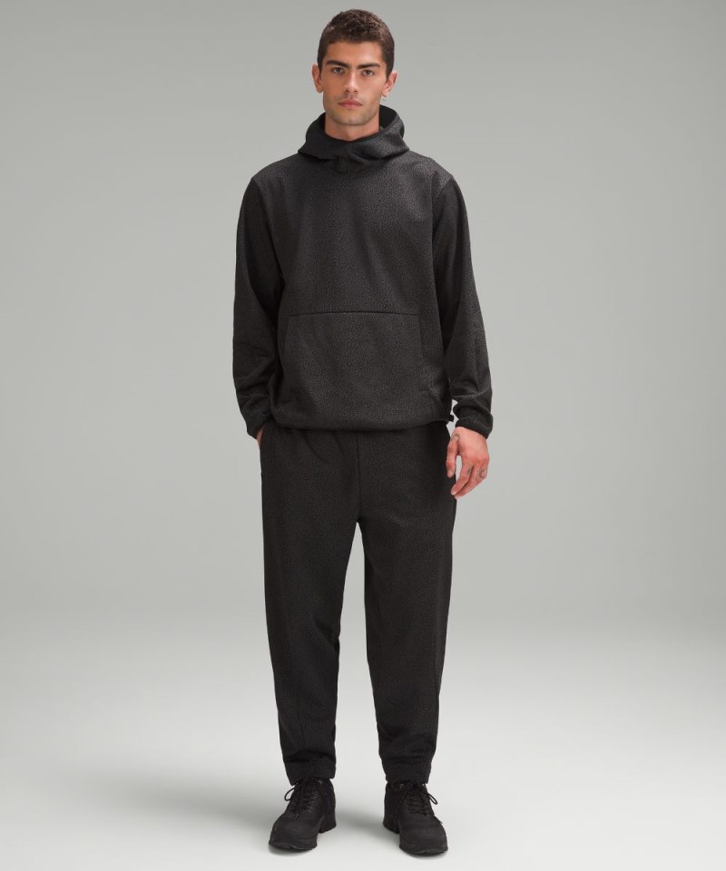 Lululemon lab Double-Knit Jacquard Jogger Leopardo Mini Jacquard Graphite Grey Black Online Outlet Sale