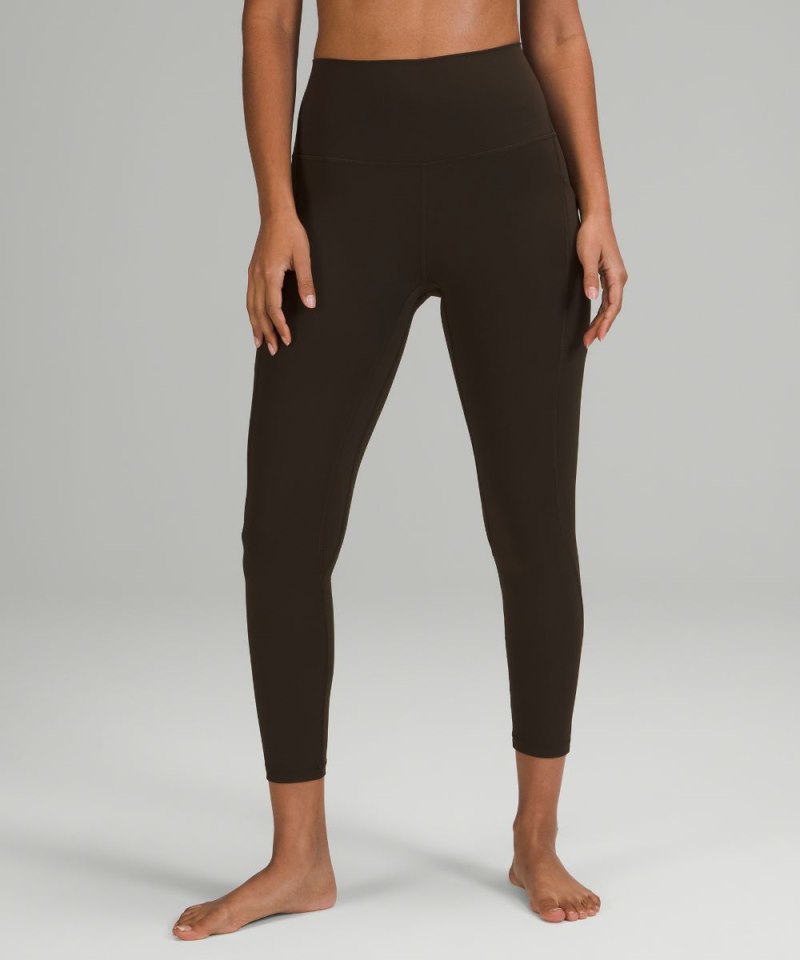 Lululemon Align™ High-Rise Pant with Pockets 25" Dark Olive Online Outlet Sale