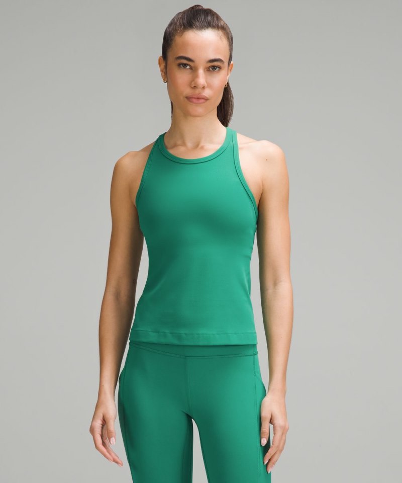 Lululemon Align™ Waist-Length Racerback Tank Top Cascadia Green Online Outlet Sale