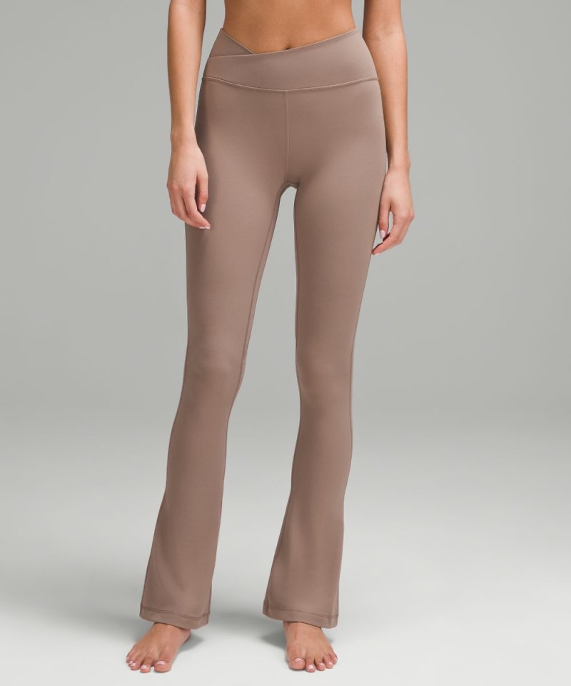 Lululemon Align™ Asymmetrical-Waist Mini-Flared Pant 32" Taupetastic Online Outlet Sale