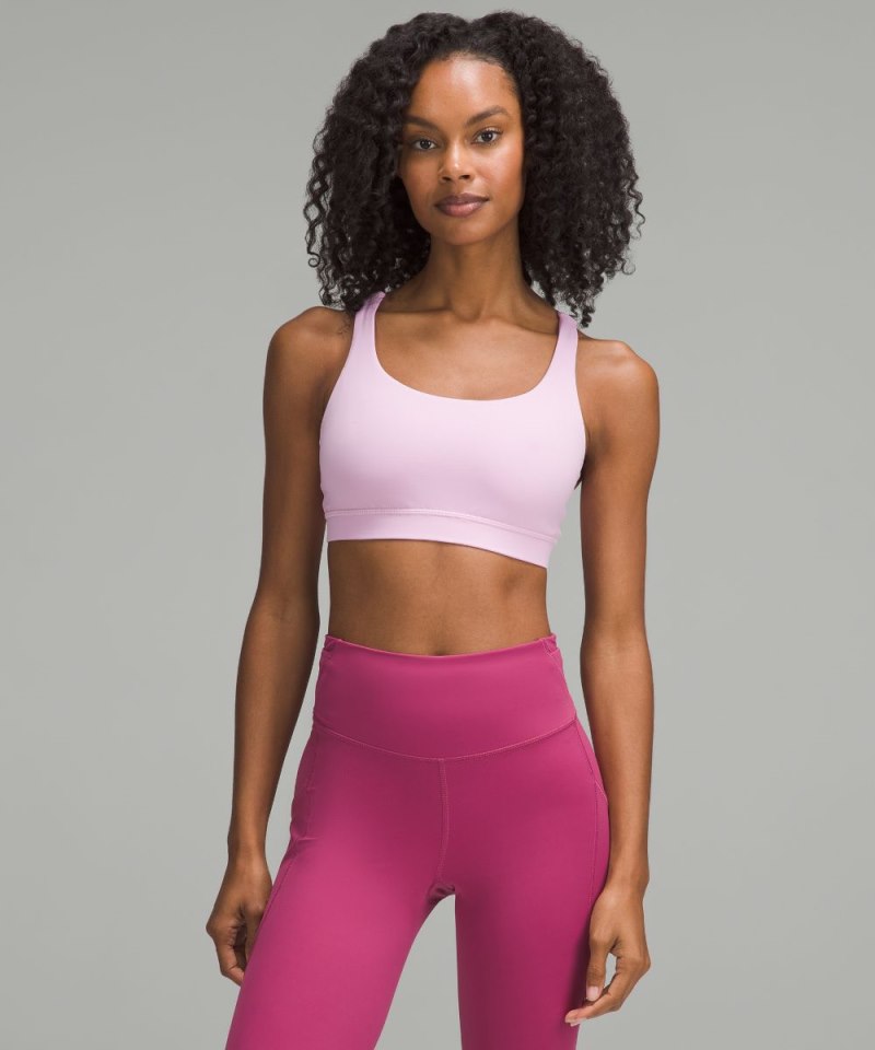 Lululemon Energy Bra *Medium Support, B–D Cups Vitapink Online Outlet Sale