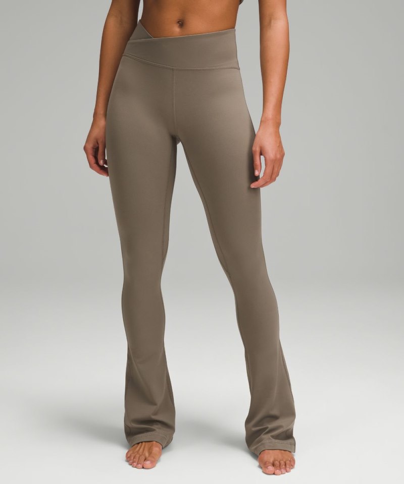 Lululemon Align™ Asymmetrical-Waist Mini-Flared Pant 32" Nomad Online Outlet Sale