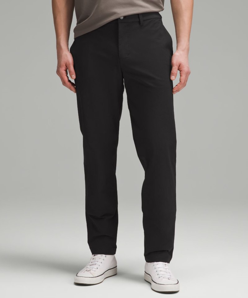 Lululemon ABC Classic-Fit Trouser 34"L *Stretch Cotton VersaTwill Black Online Outlet Sale
