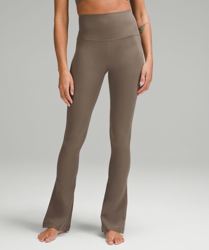 Lululemon Align™ Ribbed Mini-Flare Pant *Extra Short Nomad Online Outlet Sale