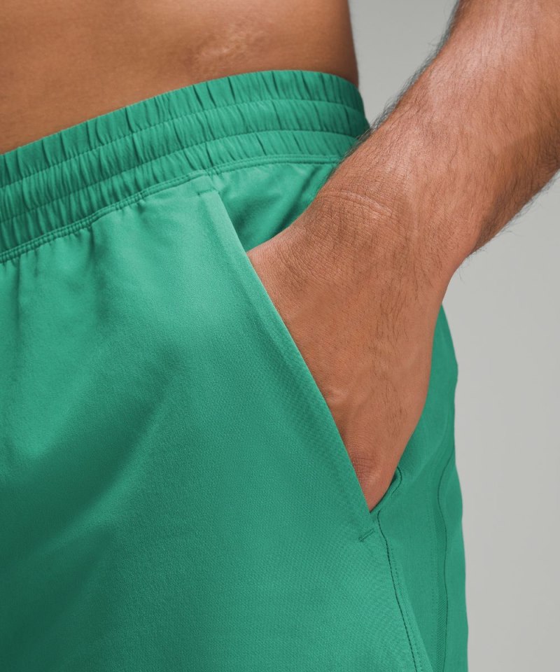 Lululemon Pace Breaker Linerless Short 7" Cascadia Green Online Outlet Sale