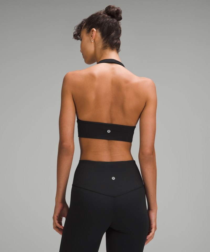 Lululemon Align™ Halter Bra *Light Support, C / D Cup Black Online Outlet Sale