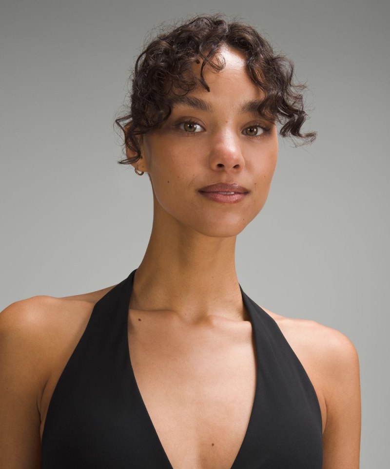 Lululemon Align™ Halter Bra *Light Support, C / D Cup Black Online Outlet Sale