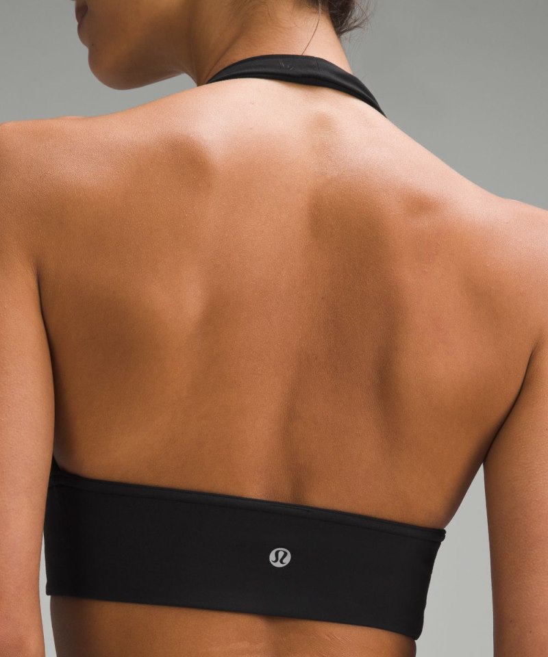 Lululemon Align™ Halter Bra *Light Support, C / D Cup Black Online Outlet Sale